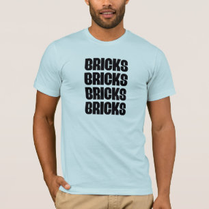 T-SHIRT BRIQUES DE BRIQUES DE BRIQUES