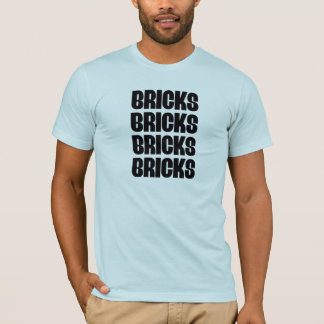 T-SHIRT BRIQUES DE BRIQUES DE BRIQUES