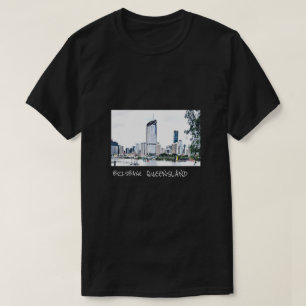 T-shirt Brisbane Queensland City skyline Voyage