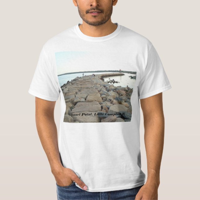 T-shirt Brise-lames de point de Sakonnet, petit Compton, (Devant)