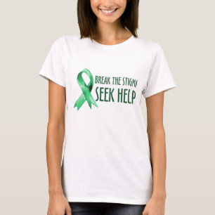 T-shirt Briser la stigmatisation demander de l'aide