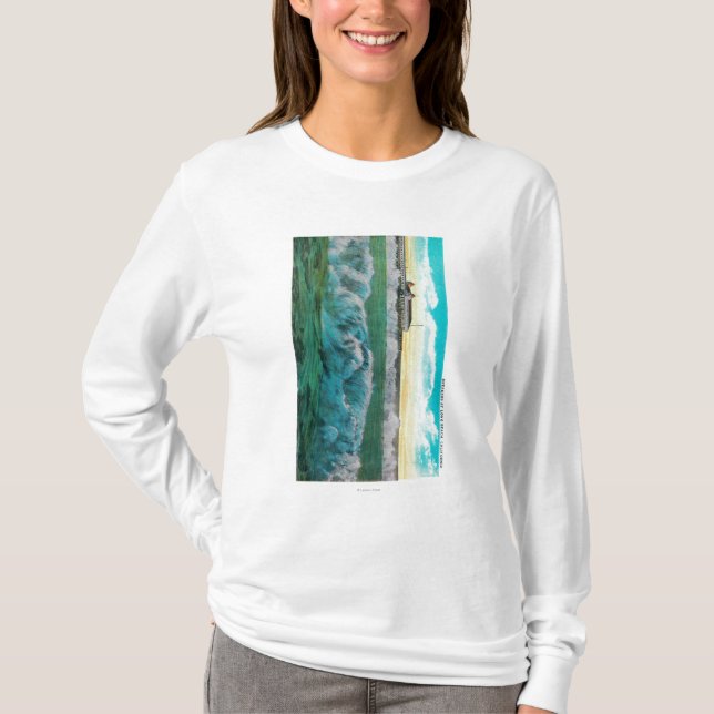 T-shirt Briseurs à Long Beach, la Californie (Devant)