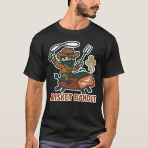 T-shirt Brisket Bandit BBQ Conception
