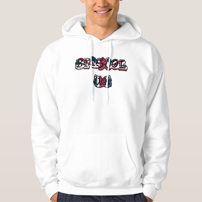 T-Shirt Bristol UK Hoodie (Vorderseite)