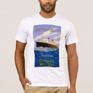 T-shirt ~ Britannic Liverpool, Etats-Unis, Canada