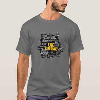 T-shirt BRITANNIQUE de crasse d'argot de Londres