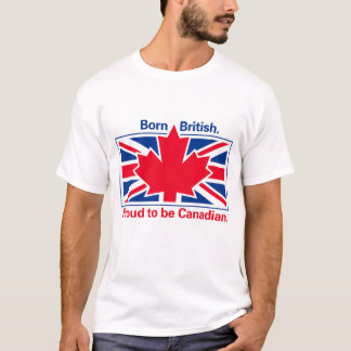 T-shirt britannique soutenu par Maplejack