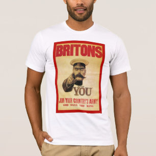 T-shirt Britanniques : Joignez l'armée de votre pays !