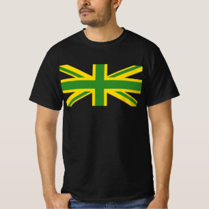 T-shirt British - Jamaican Union Jack Flag 