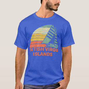 T-shirt British Virgin Islands Conception Vintage de la vo