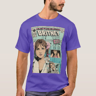 T-shirt Britney Spears a une famille rétro