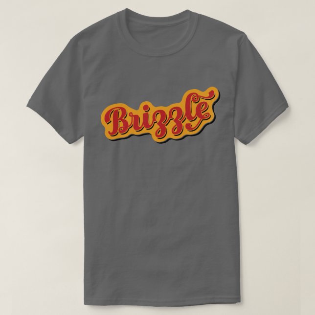 T-shirt Brizzle, Bristol Dialect Slang (Design devant)