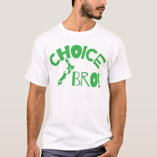 T-shirt Bro bien choisi (carte de la Nouvelle Zélande de