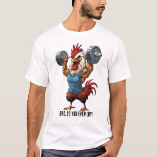 T-shirt Bro, tu t'es levé ? Amusant Power Lift Gym Pun