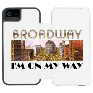 T-SHIRT Broadway-Stern Incipio Watson™ iPhone 5 Geldbörsen Hülle