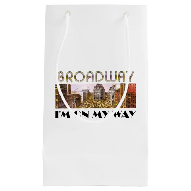 T-SHIRT Broadway-Stern Kleine Geschenktüte (Vorderseite)