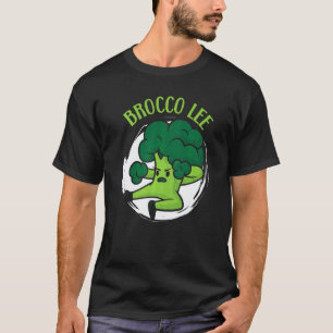 T-shirt Brocco Lee Broccoli Végétalien Légume Sain Végéta