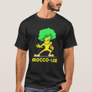 T-shirt Brocco Lee Mma Arts Martiaux Tee Végétalien Légume