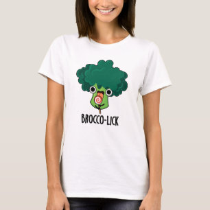 T-shirt Brocco lick Funny Veggie Broccoli Pun