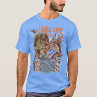 T-shirt Brocco vs Ramen Kaijus