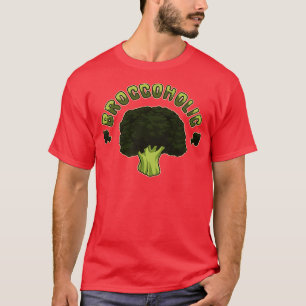 T-shirt Broccoholic Broccoli Plante Vegetables
