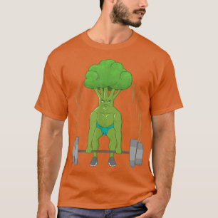 T-shirt Broccoli Bodybuilding Gym Vegan Vegetarian Bodybui