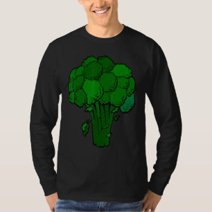 T-shirt Broccoli est un végétable graphique amusant à la v