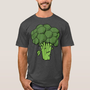 T-shirt Broccoli Foodie végétarien Végétarien Gardener Fan