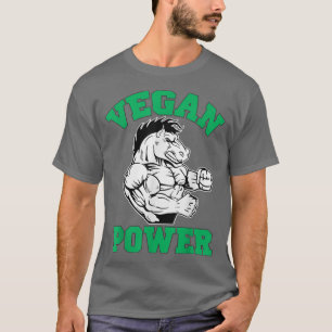 T-shirt Broccoli Gym Propulsé Par Plante Vegan Bodybuildin