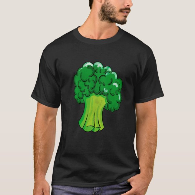 T-shirt Broccoli Is Life Fun Graphic Vegetable  1 (Devant)