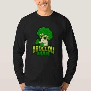 T-shirt Broccoli Man Pun Pour Un Aliment Végétal