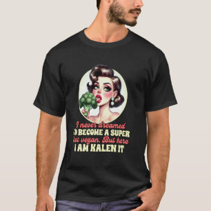 T-shirt Broccoli Végétalien Je N'aurais Jamais Imaginé Dev