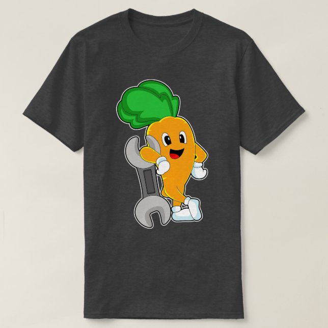 T-shirt Broche Carrot Handyman (Design devant)