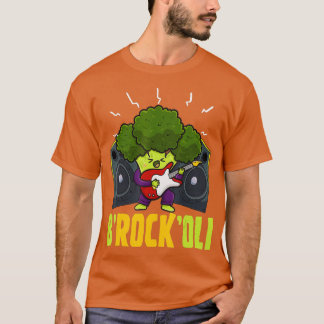 T-shirt BRockOli Broccoli Vegan Pun Végétarien Végétal V