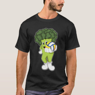 T-shirt Brocoli aux sports de volleyball