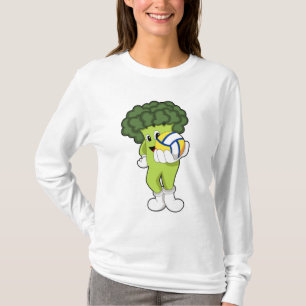 T-shirt Brocoli aux sports de volleyball