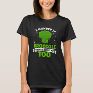 T-shirt Brocoli Légumes Végétariens Brocoli Vegan Food