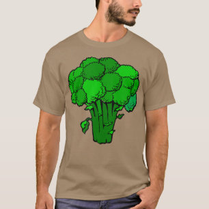 T-shirt Brocoli Légumes végétariens Foie Brocoli Love