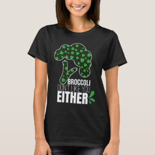 T-shirt Brocoli Sarcastique de Vegans Humoristiques Disant