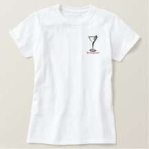 Chemise brodée personnalisée Martini