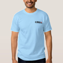 T-shirt brodé par logo de C3VR