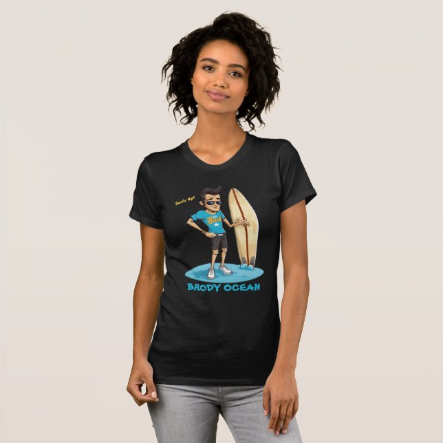 T-shirt Brody Ocean (Devant entier)
