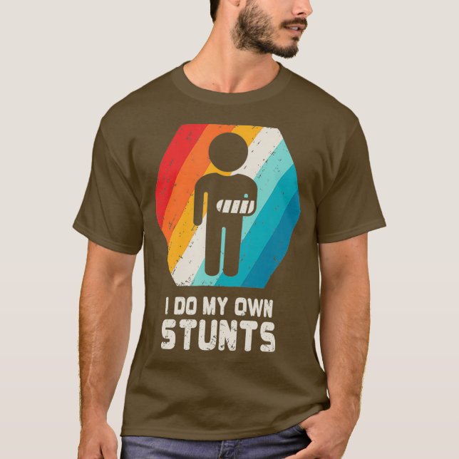T-shirt Broken Arm Shirt Hand Wrist Elbow Injury Get (Devant)