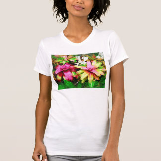 T-shirt Bromeliad, peinture à l'huile, collection