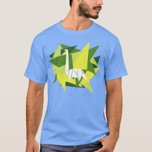 T-shirt Brontosaurus d'Origami de papier1