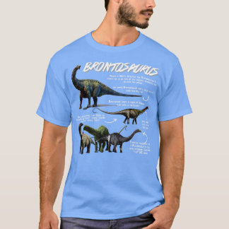 T-shirt Brontosaurus Faits amusants
