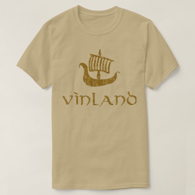 T-shirt bronze du Vinland 3 (Design devant)