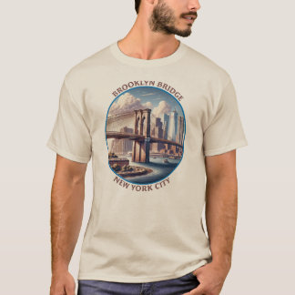 T-shirt Brooklyn Bridge New York City