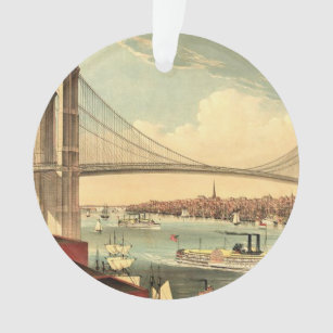 T-SHIRT Brooklyn-Brücke Ornament