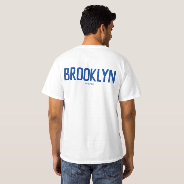 T-shirt BROOKLYN (double face) - Une chemise MisterP (Dos entier)